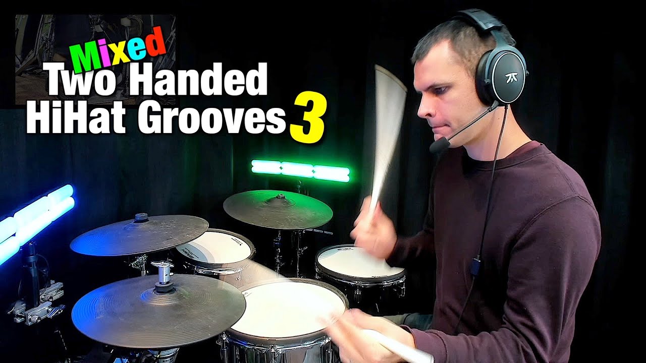Mixed Two Handed HiHat Grooves 3