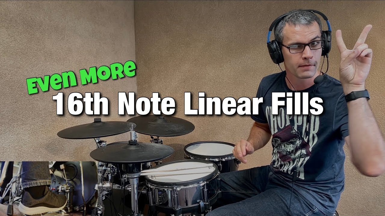 16th Note Linear Fills 2