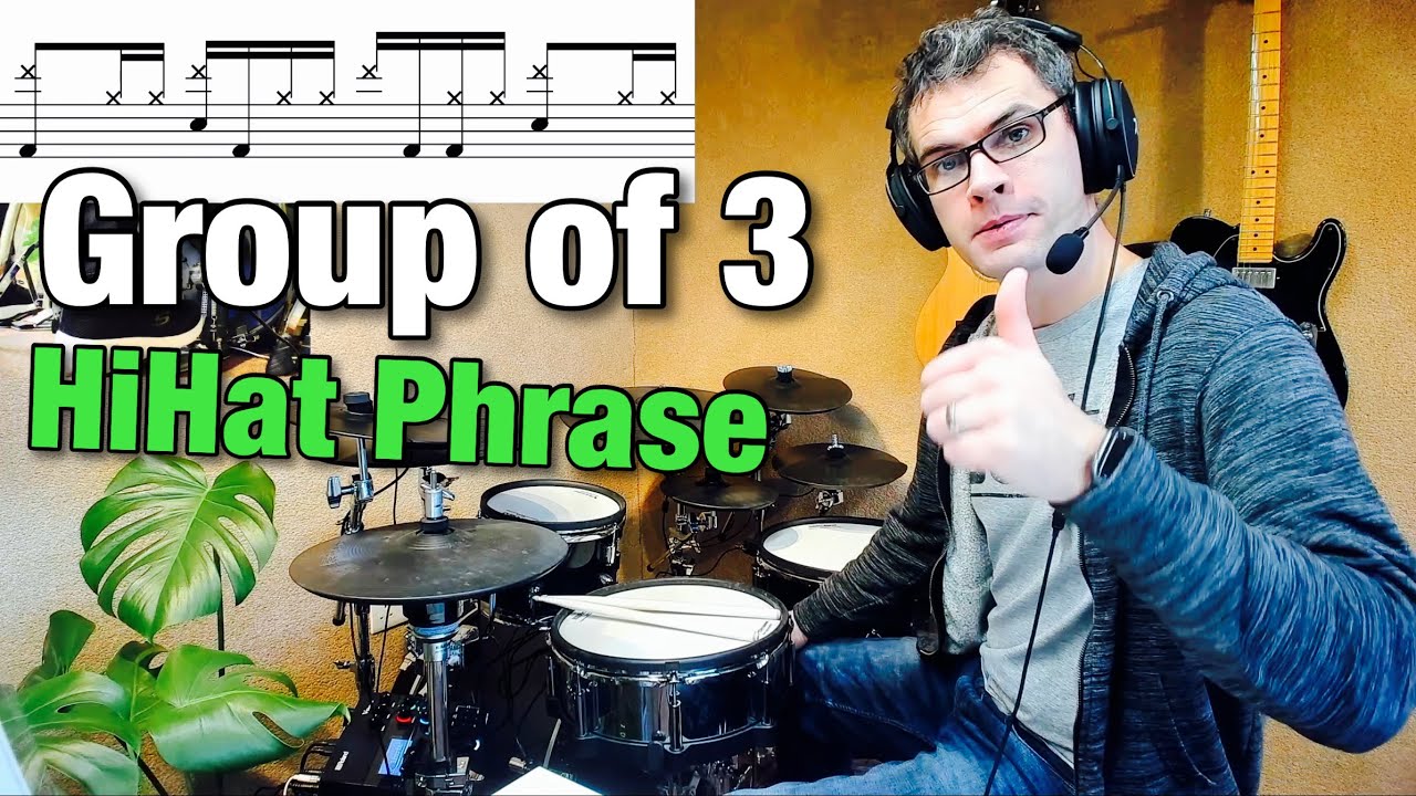Group Of 3 HiHat Phrase