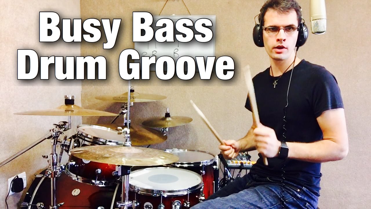 Busy Bass Drum Groove