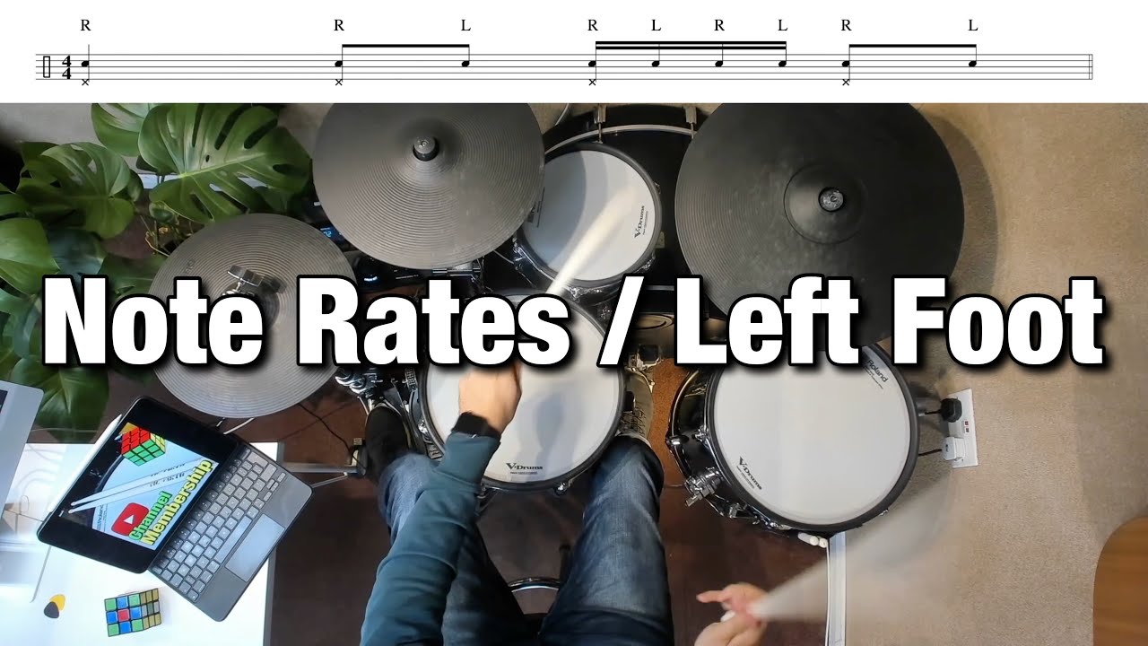 Note Rates / Left Foot