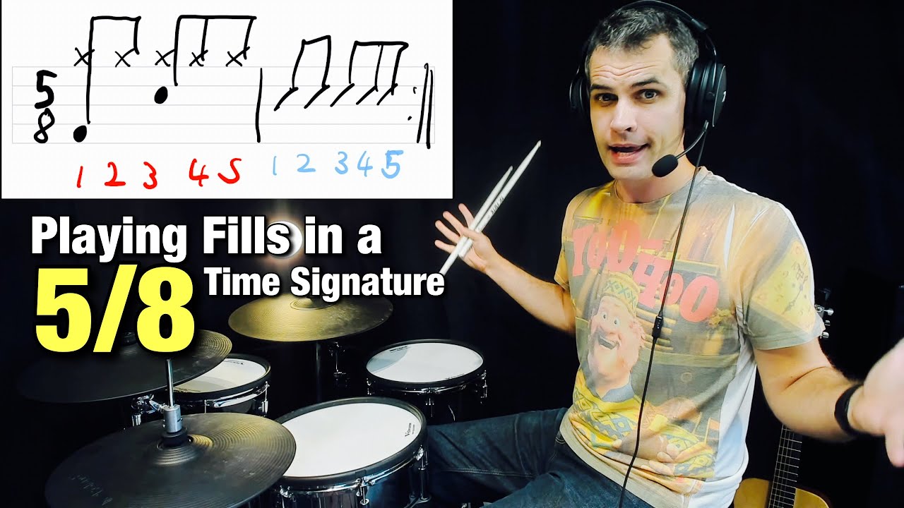 Playing Fills In A 5/8 Time Signature