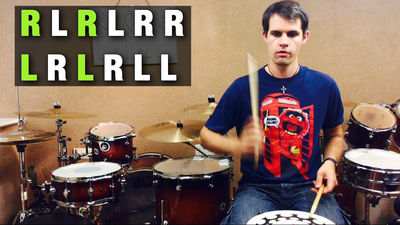 Sticking Challenge – Double Paradiddle (Accents on 1 + 3)