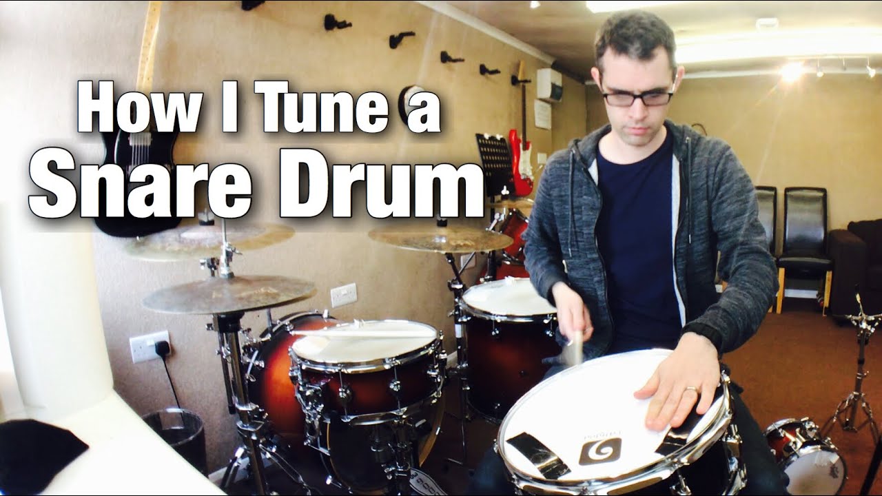 How I Tune A Snare Drum