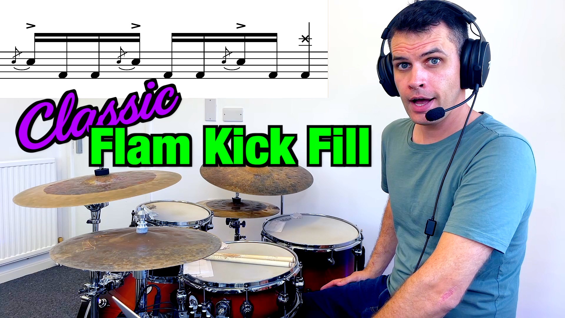 Classic Flam Kick Fill