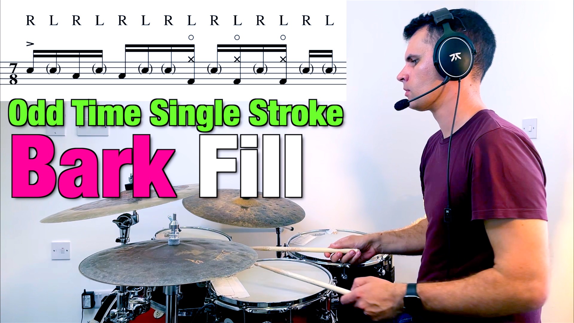 Odd Time Single Stroke Bark Fill