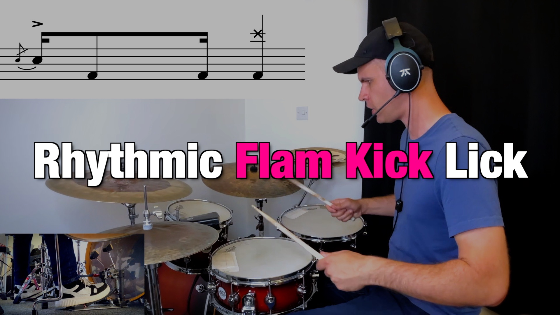Rhythmic Flam Kick Lick