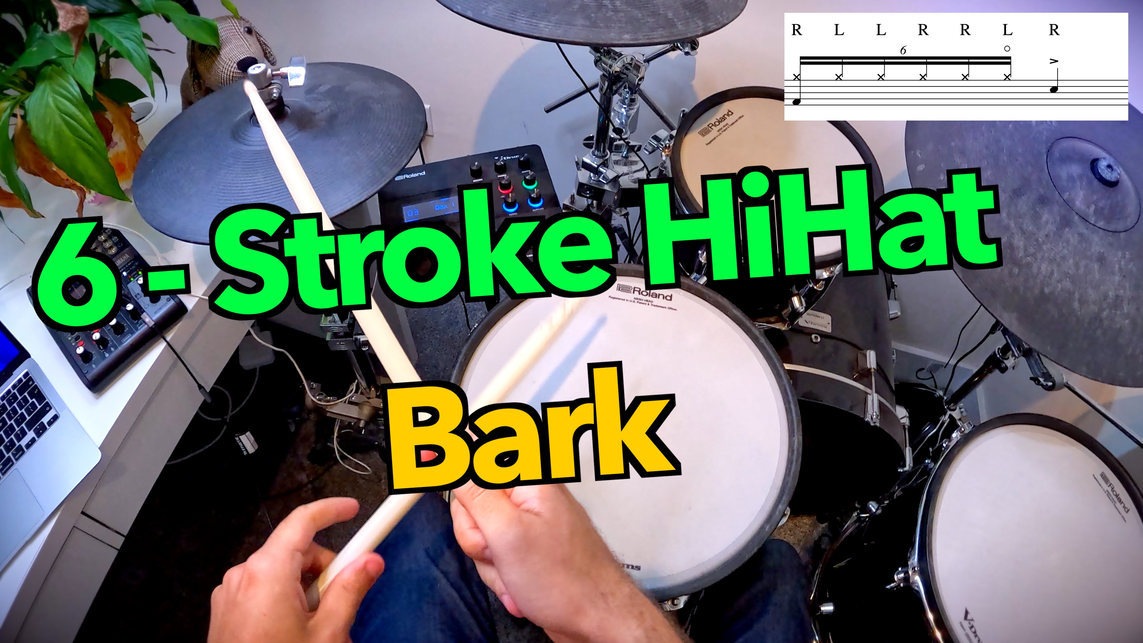 6-Stroke HiHat Bark